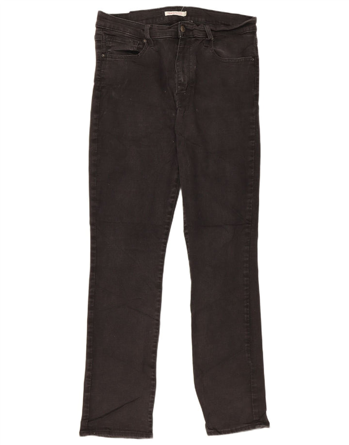 Calça jeans feminina Levi's 724 High Rise Bootcut W32 L32 preta