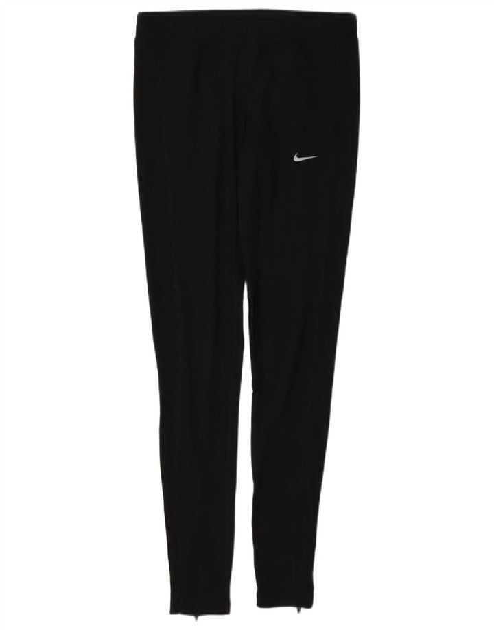 Leggings Nike Dri Fit Feminina UK 10 Pequenas Pretas