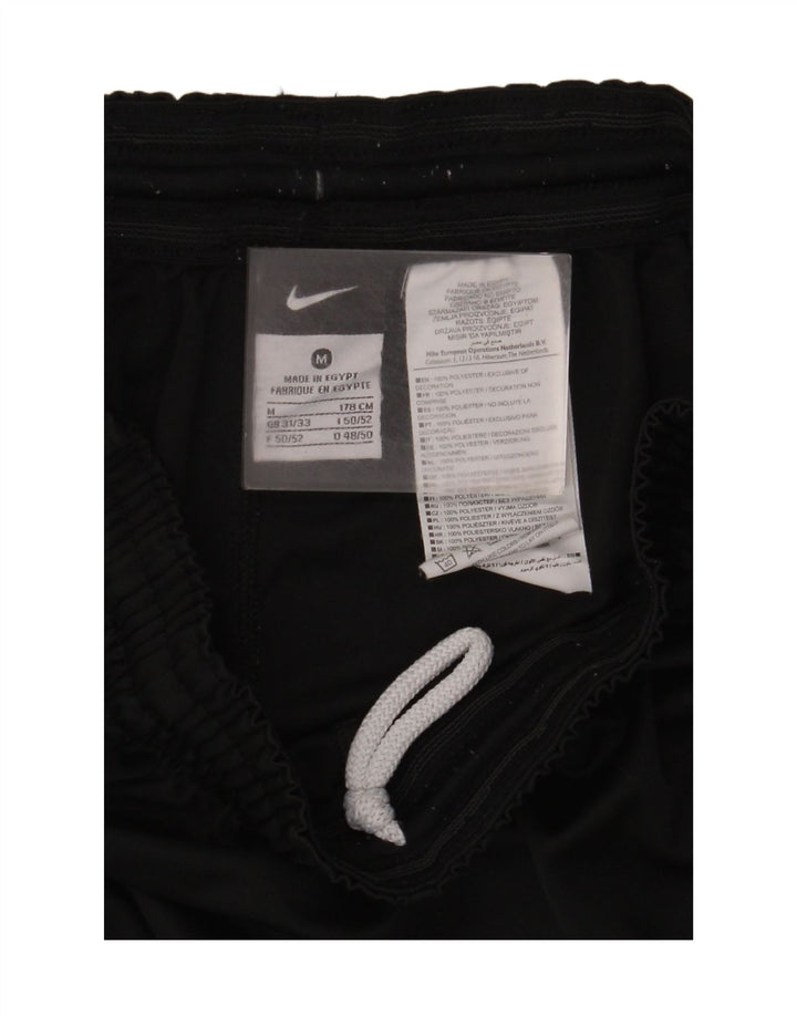 Shorts esportivos masculinos Nike médio preto poliéster