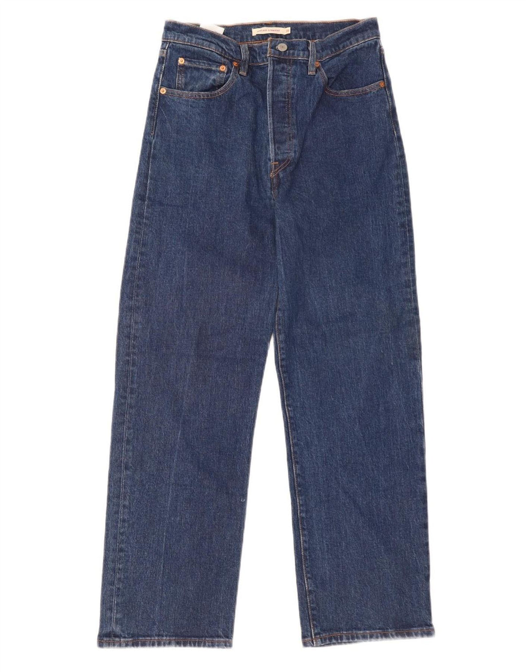 Jeans feminino Levi'S Ribcage Straight W30 L29 Azul Algodão