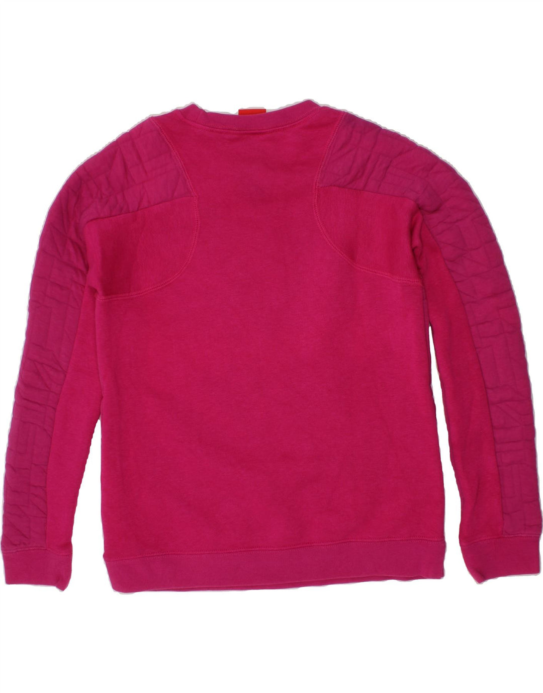 NIKE Girls Sweatshirt Jumper 12-13 Years Large Pink Cotton Vintage Nike and Second-Hand Nike from Messina Hembry 
