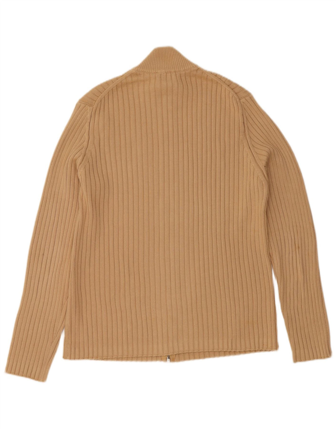 Suéter Cardigan Masculino Sisley Médio Bege