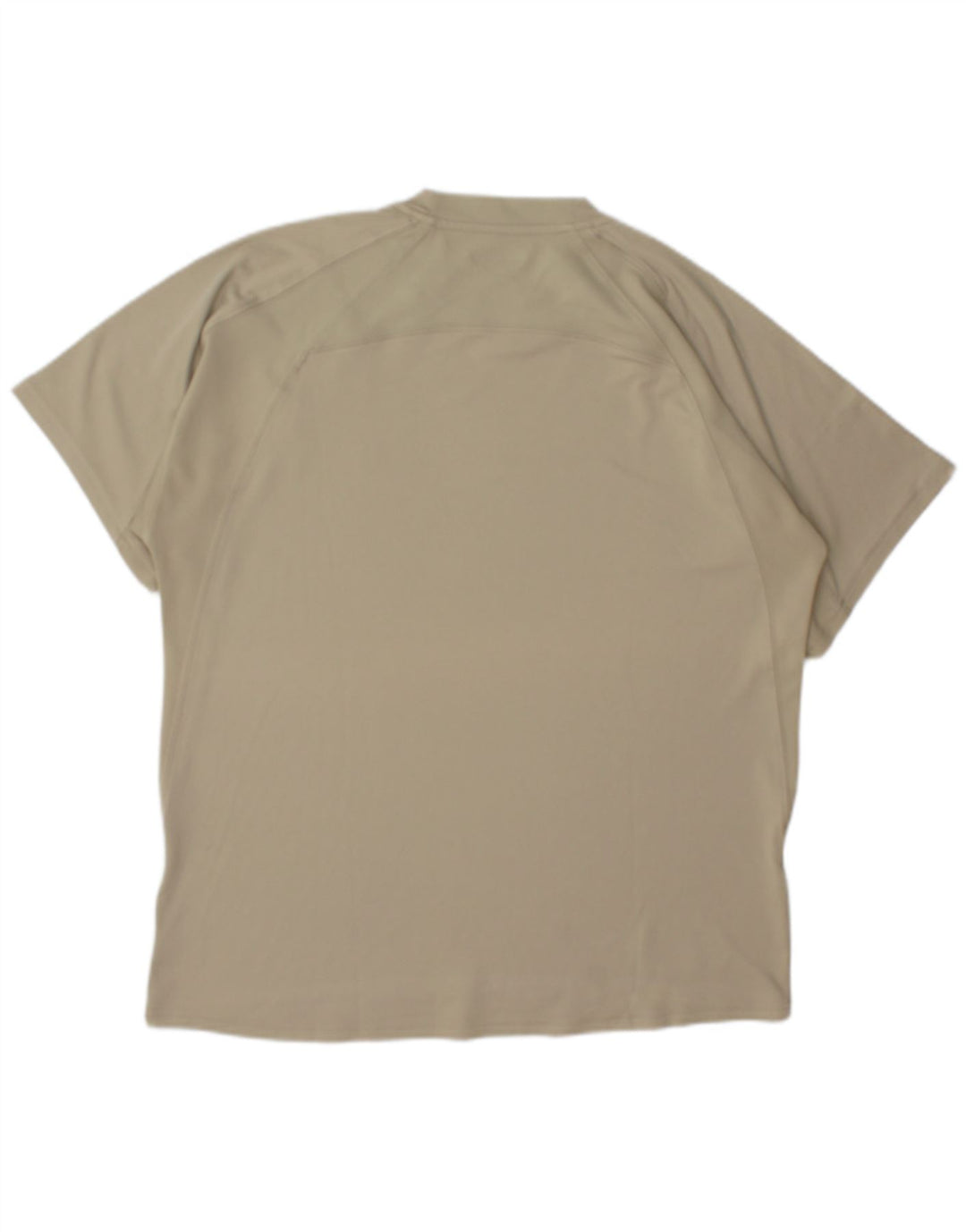 Camiseta masculina Under Armour grande poliéster bege