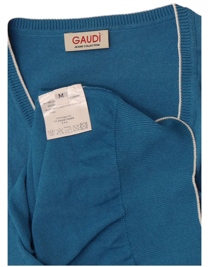 Gaudi Mens Colete Regata Média Azul Viscose