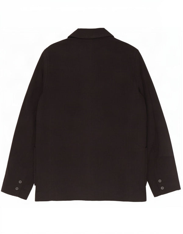 Jaqueta blazer feminina Zara com 1 botão Reino Unido 14 médio preto
