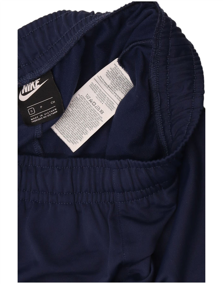 Nike Mens Treino Calças Joggers Pequeno Poliéster Azul Marinho