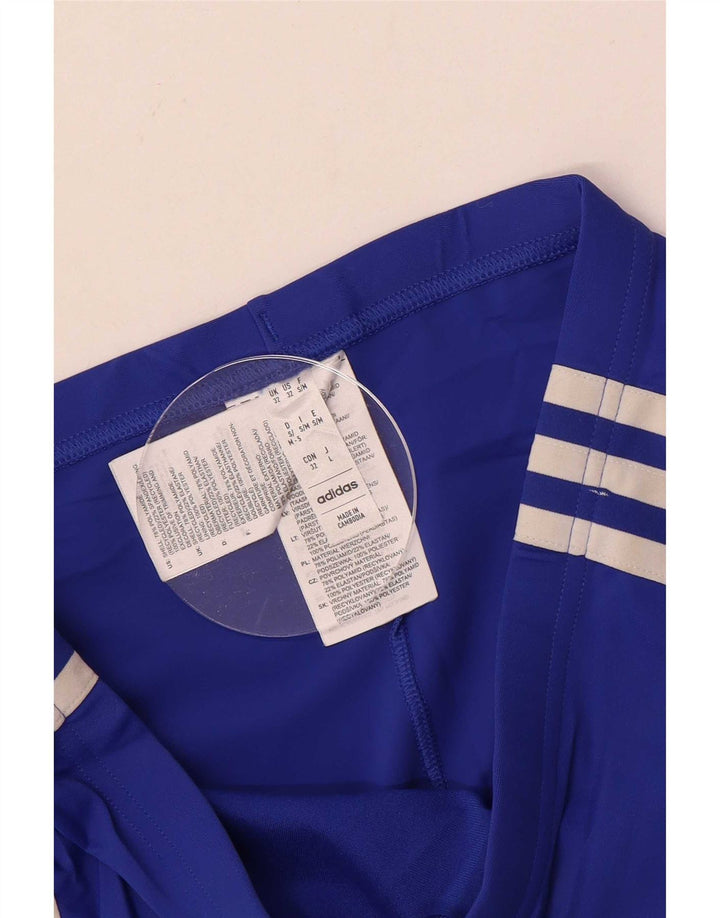 Adidas Mens Sport Shorts Pequeno Azul Poliamida