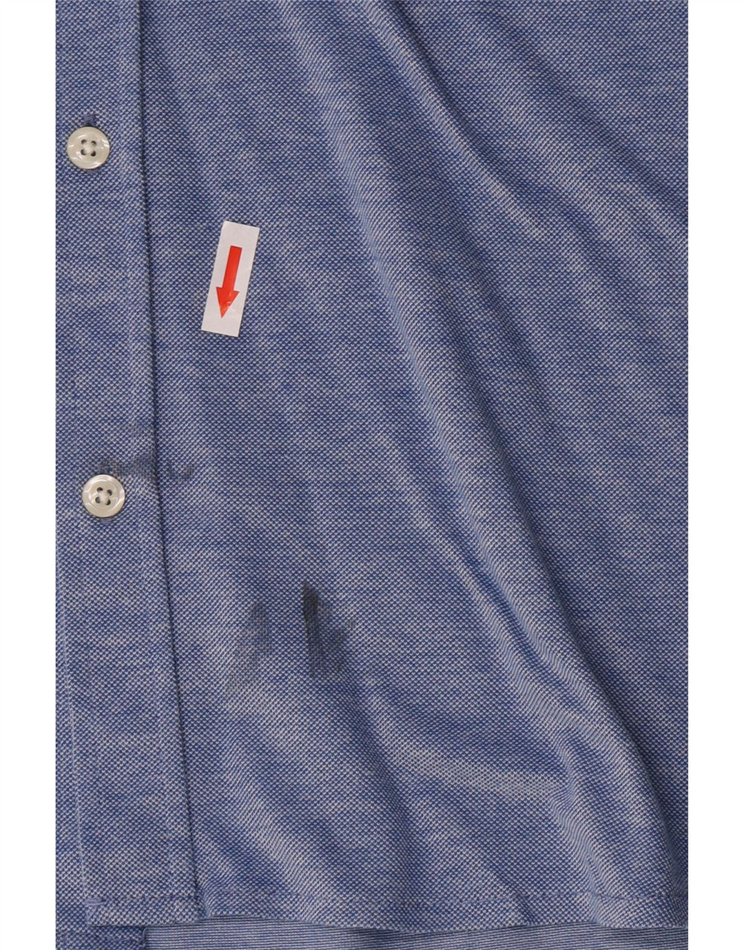 Camisa masculina Jack & Jones pequena azul algodão