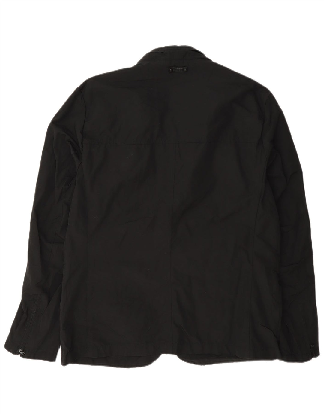 Jaqueta blazer masculina Dkny com 3 botões Reino Unido 40 grande algodão preto