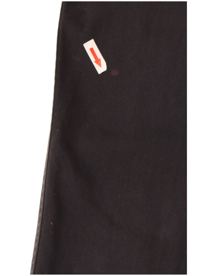 Calça chino masculina Marks & Spencer regular W34 L29 algodão azul marinho