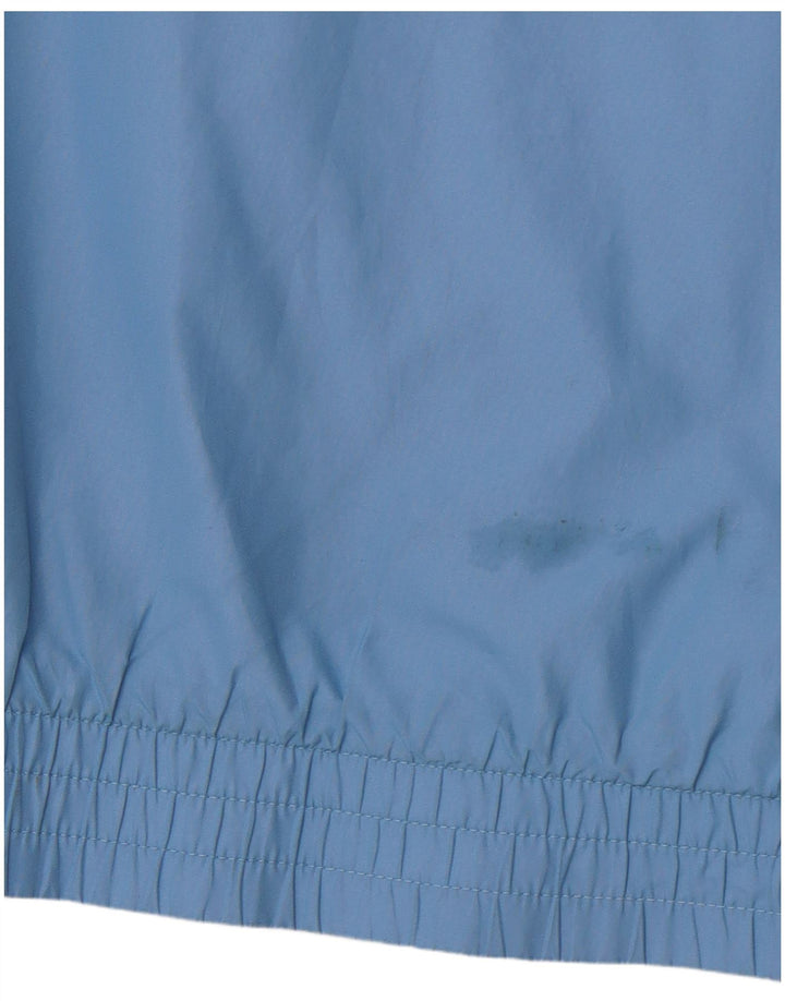 ADIDAS Mens Tracksuit Top Jacket Grande Azul Colorblock Poliéster