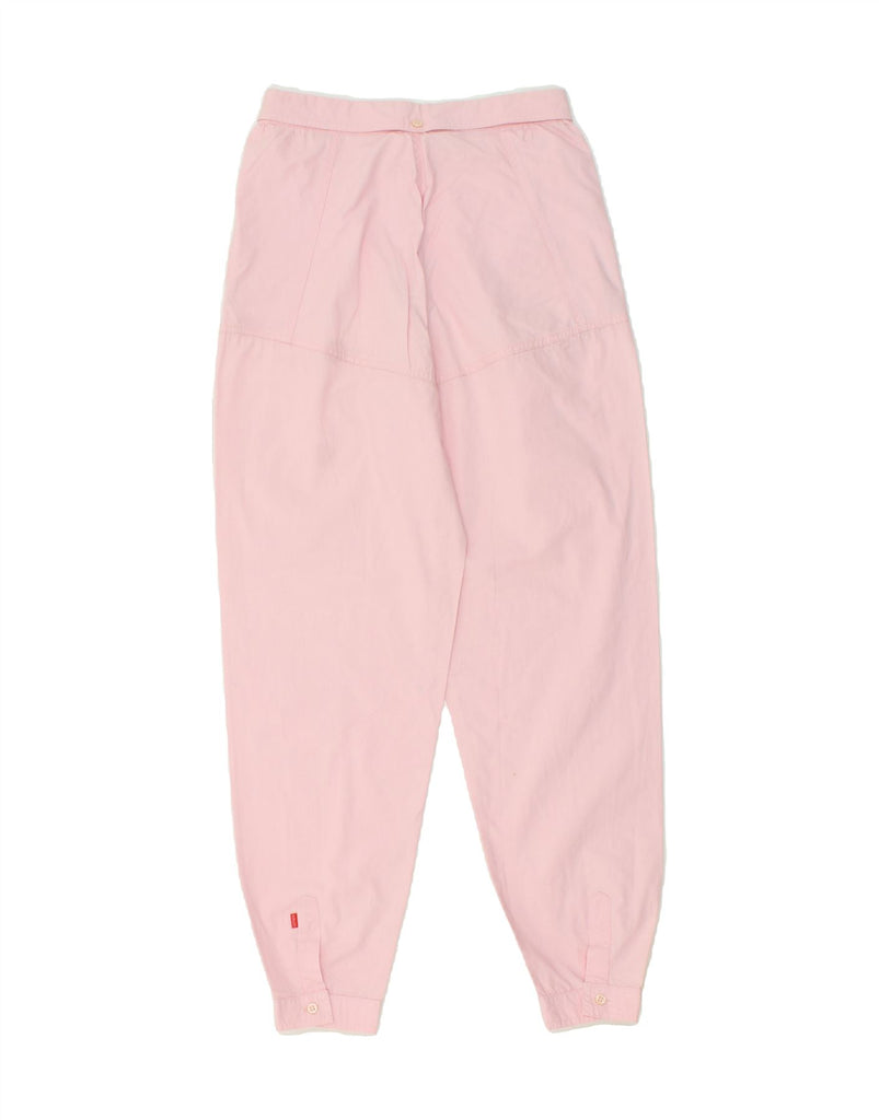 FIORUCCI Girls Tapered Chino Trousers 15-16 Years W26 L29 Pink Vintage Fiorucci and Second-Hand Fiorucci from Messina Hembry 