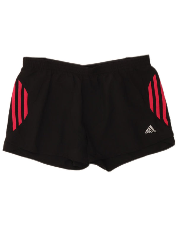 Adidas Womens Climacool Sport Shorts UK 12 Médio Preto Poliéster