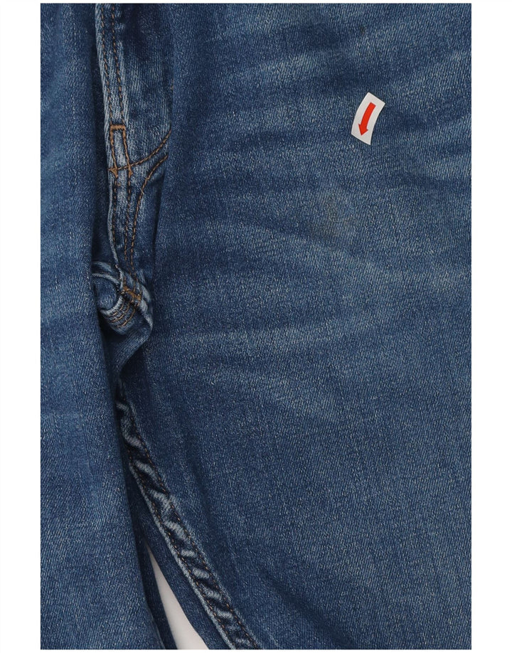 Jeans feminino Tommy Hilfiger Bootcut W32 L32 azul algodão