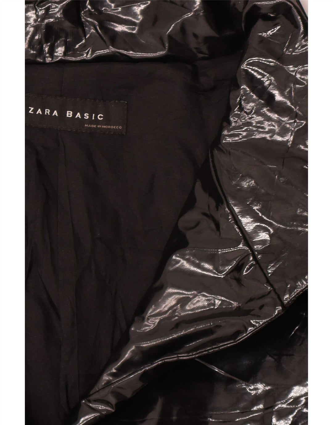 Jaqueta bomber feminina Zara UK 10 pequena preta
