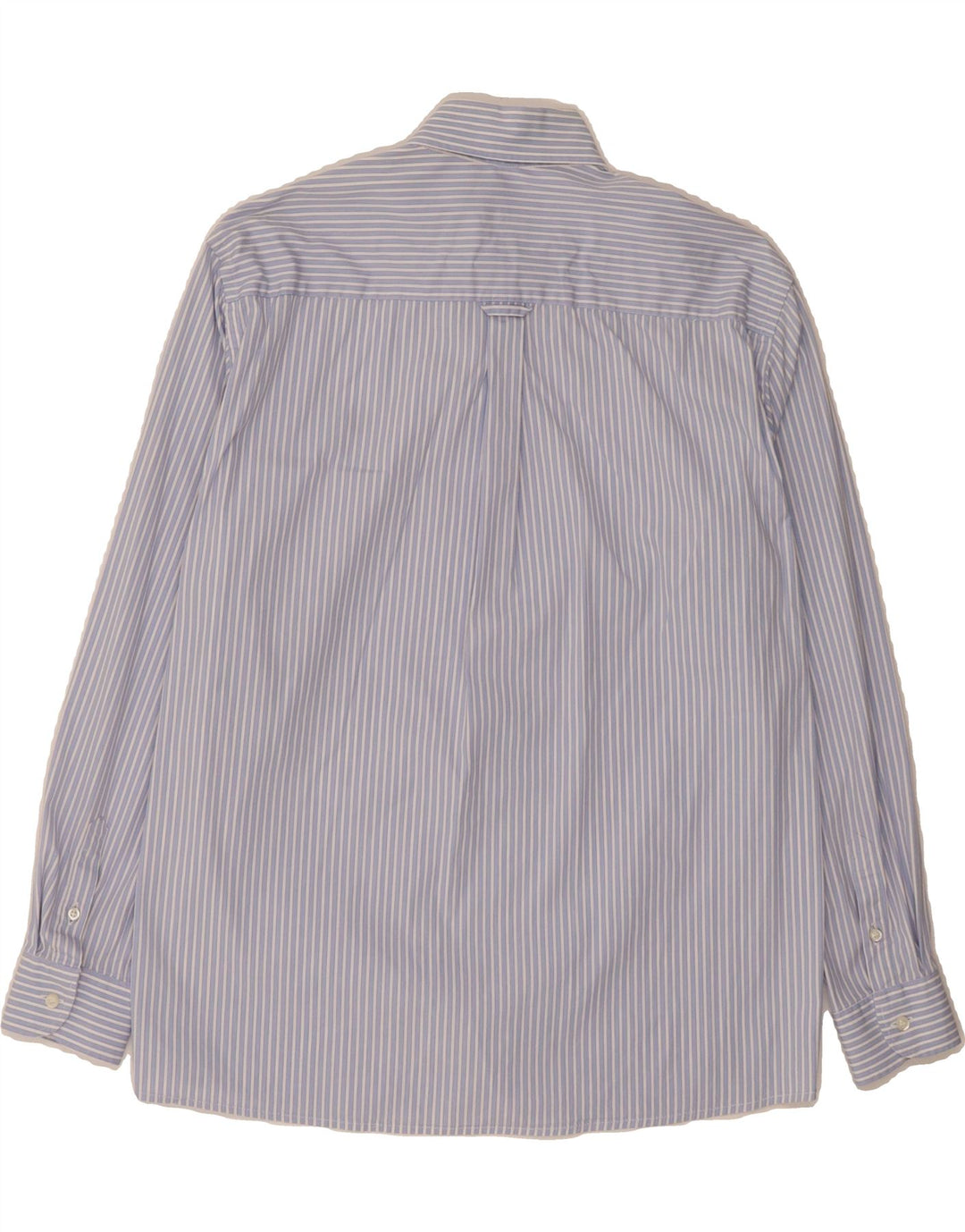 FRED PERRY Boys Shirt 15-16 Years Blue Striped Cotton Vintage Fred Perry and Second-Hand Fred Perry from Messina Hembry 