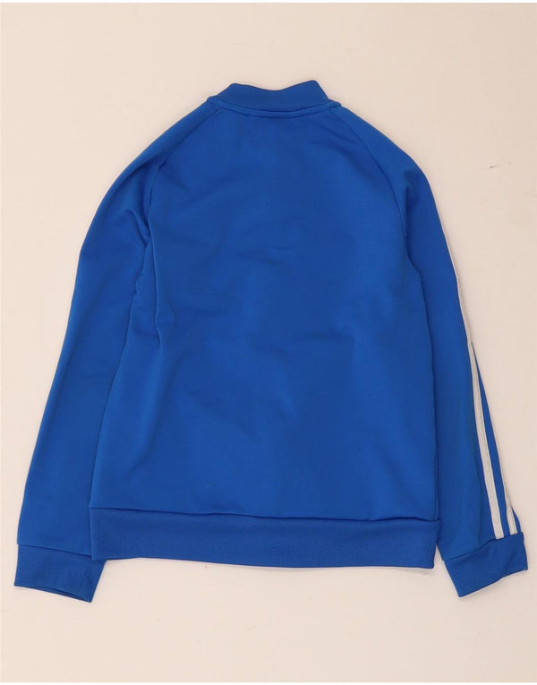 Jaqueta Adidas Meninos Treino Top 9-10 Anos Azul Poliéster