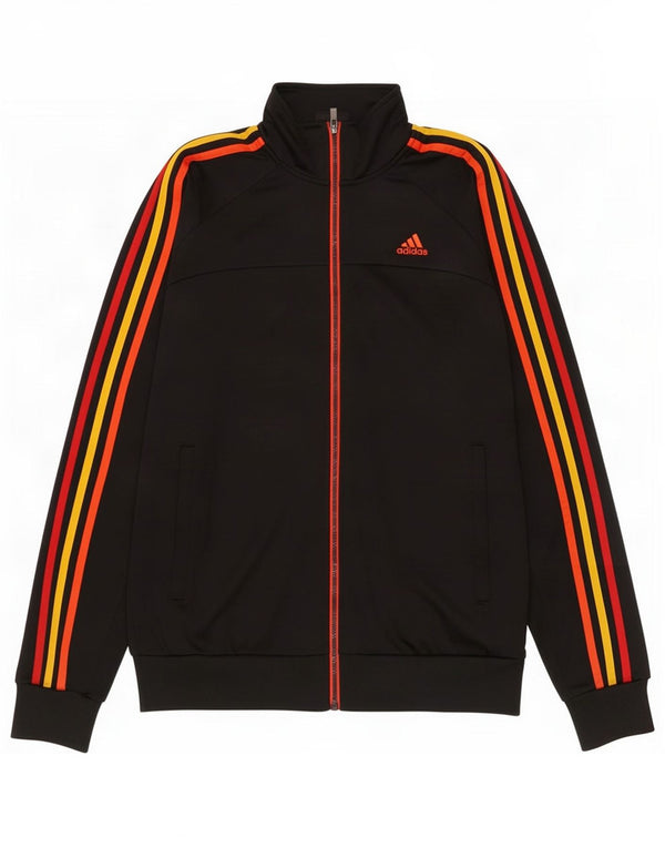 Adidas Mens Treino Top Jaqueta Pequena Poliéster Preto