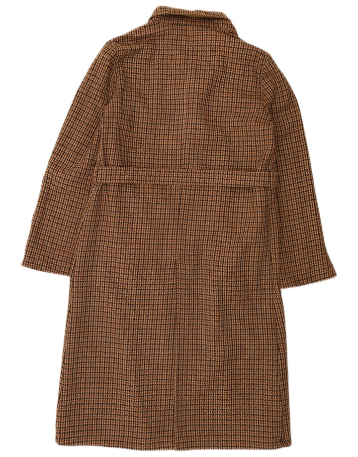 Casaco impermeável reversível feminino Salco UK 14 poliéster cáqui médio