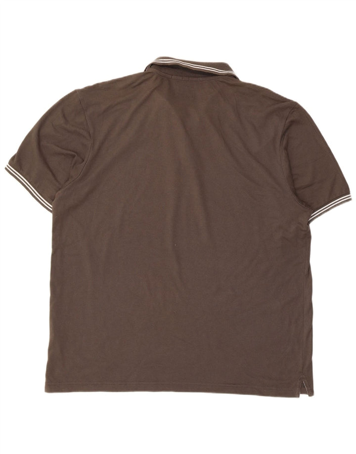 CAMPEÃO Camisa polo masculina Easy Fit 3XL algodão marrom