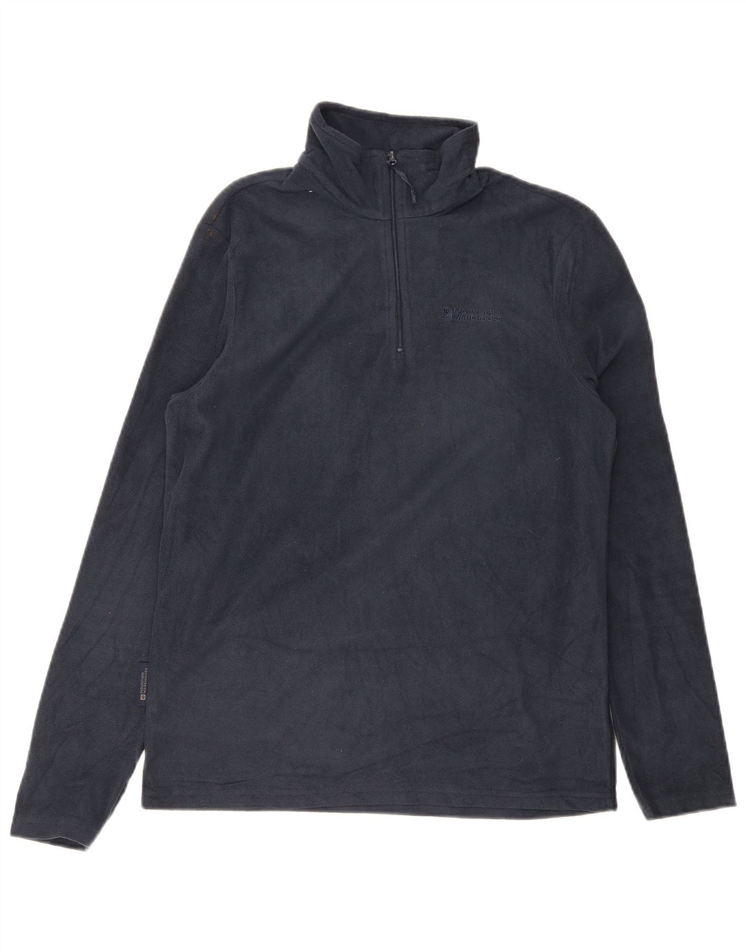 Mountain Warehouse Mens Zip Neck Fleece Jumper XS Azul Marinho Poliéster