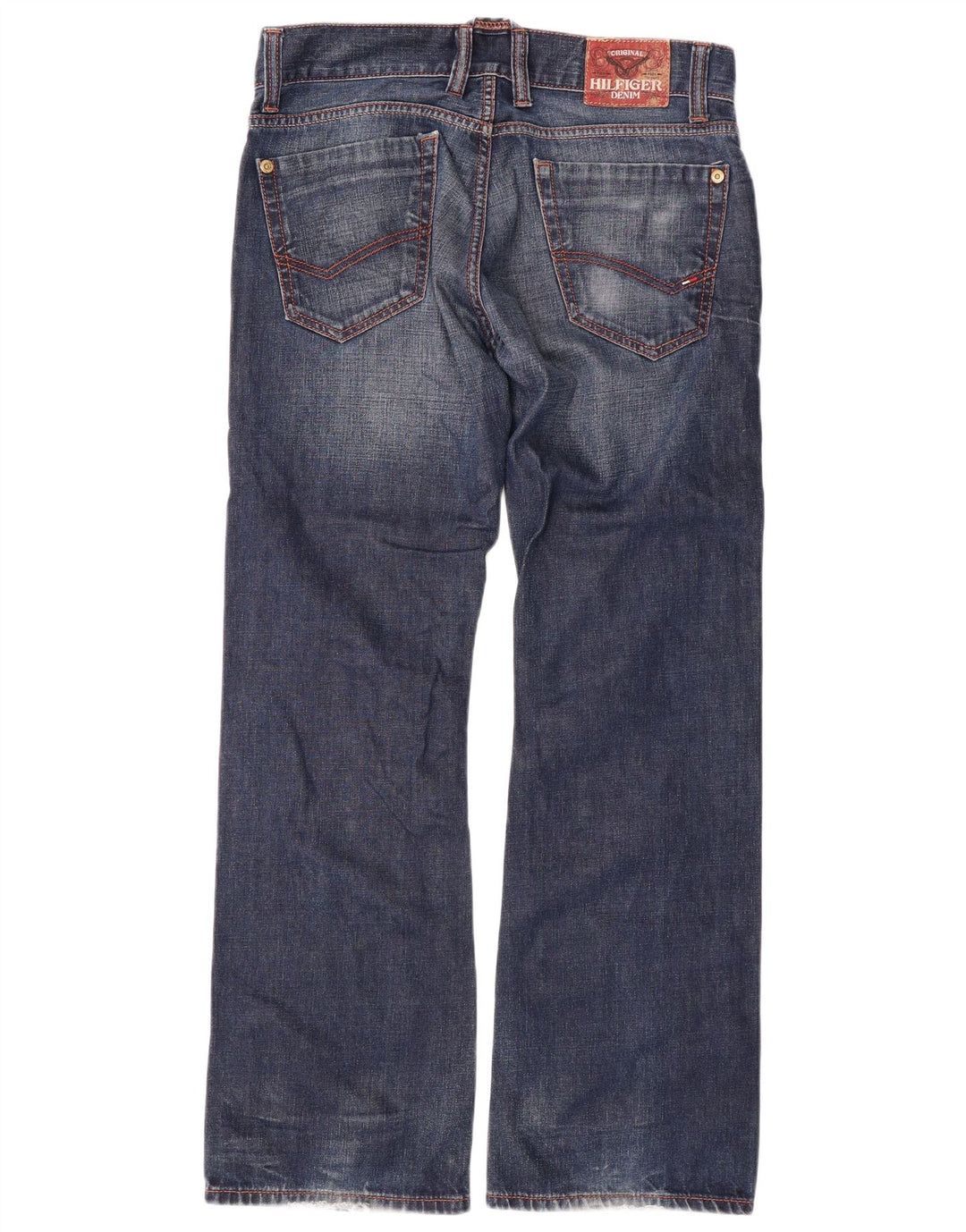 Jeans TOMMY HILFIGER feminino Rogar Bootcut W32 L32 azul algodão