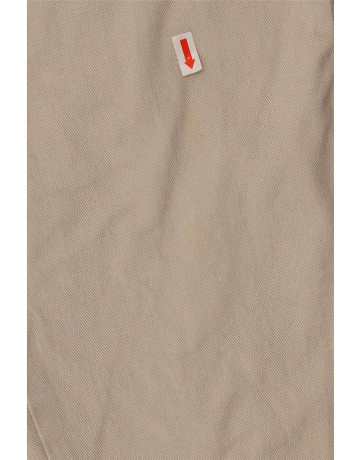 Lee Womens Petite Capri Jeans EUA 4 Pequeno W27 L18 Bege