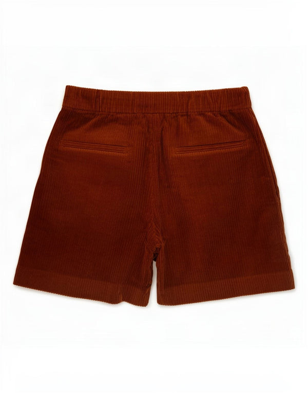 Zara Girls Shorts de veludo cotelê 13-14 anos W24 marrom