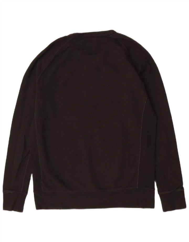 Levi's Moletom Masculino Jumper Grande Algodão Preto
