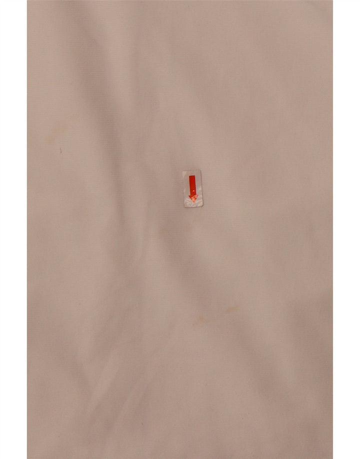 Nike Mens Tracksuit Top Jacket UK 38/40 Médio Branco Colorblock Poliéster