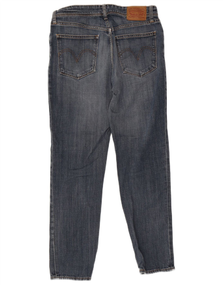 Calça Jeans Slim Feminina Levi's W27 L27 Azul Algodão
