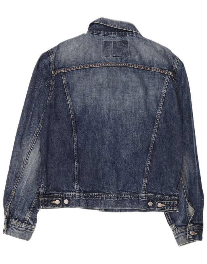 Jaqueta jeans masculina Highland UK 40 grande azul