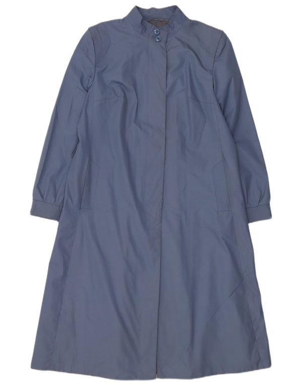 Sobretudo feminino vintage IT 42 azul médio