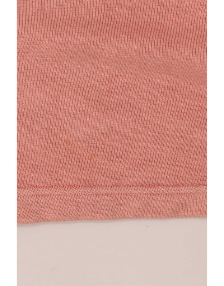 Shorts esportivos masculinos Reebok grande algodão rosa