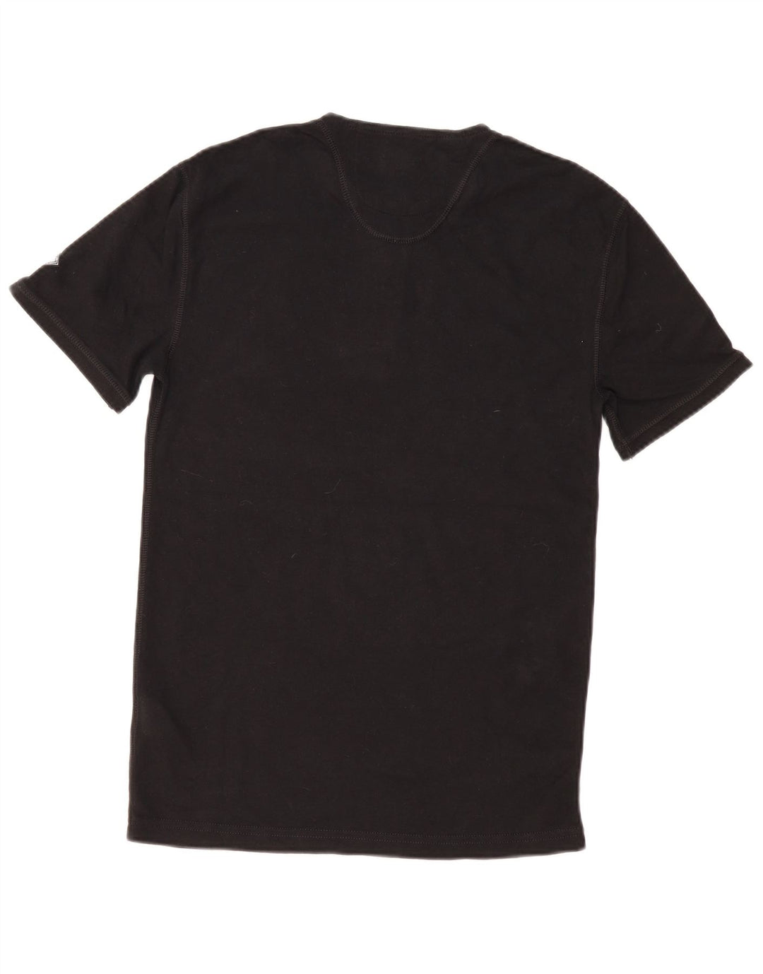 Camiseta masculina Superdry grande algodão preto