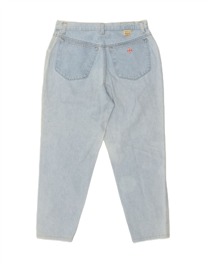 VINTAGE Womens Tapered Jeans W34 L27  Blue Cotton Vintage Vintage and Second-Hand Vintage from Messina Hembry 