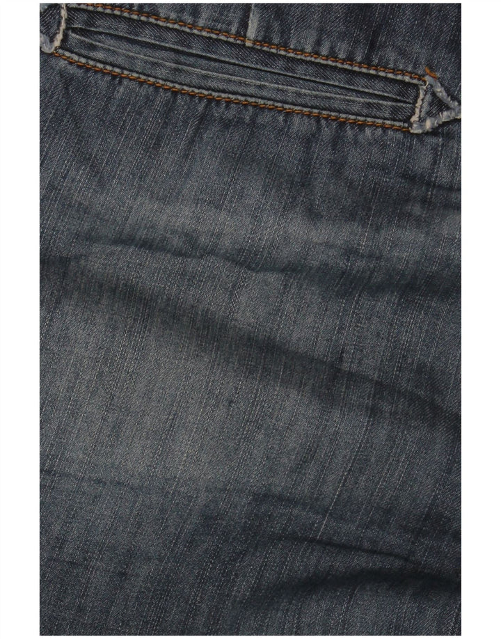 Shorts jeans masculino LEE W36 grande algodão azul