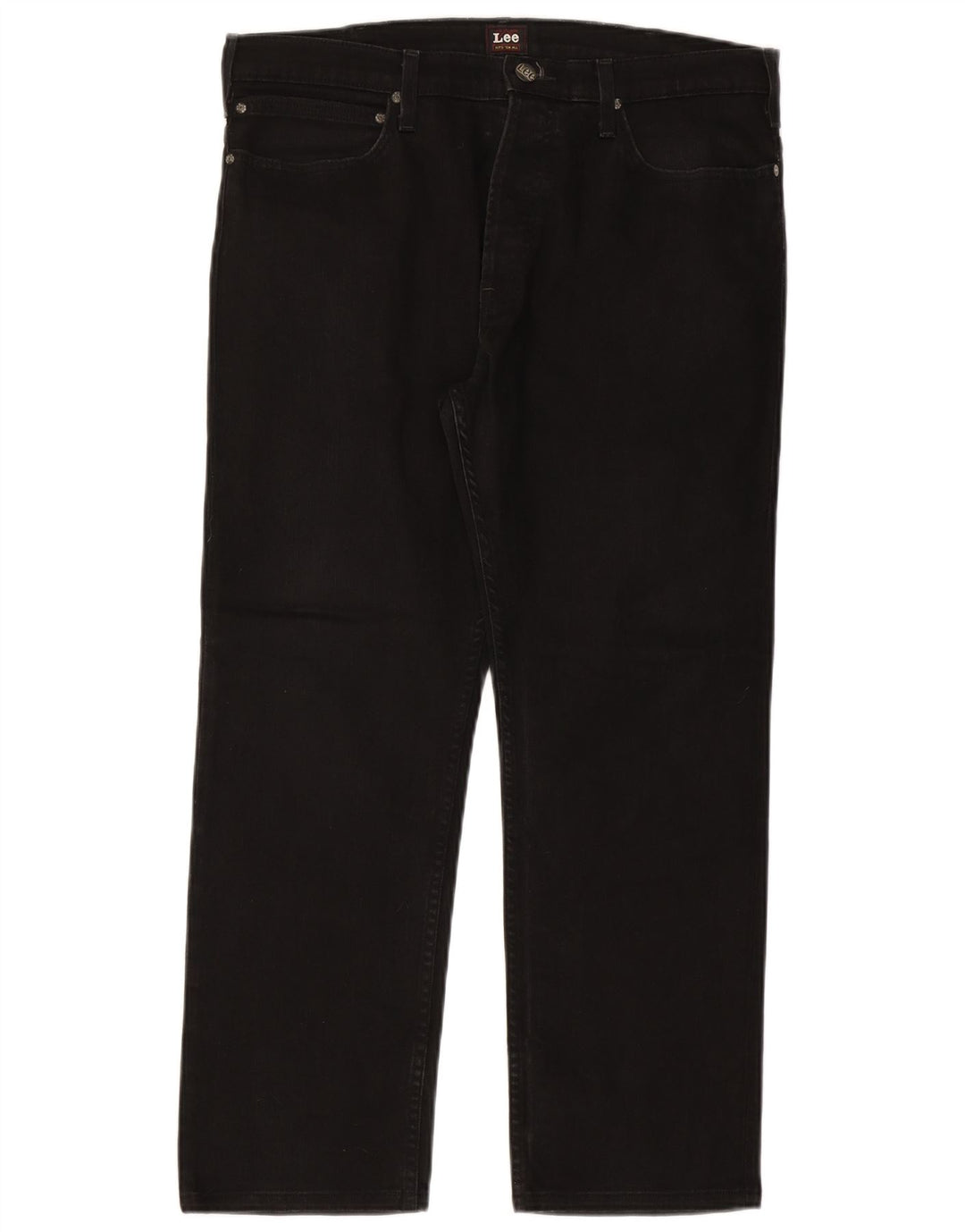 LEE Masculino Macky Straight Jeans W36 L27 Algodão Preto