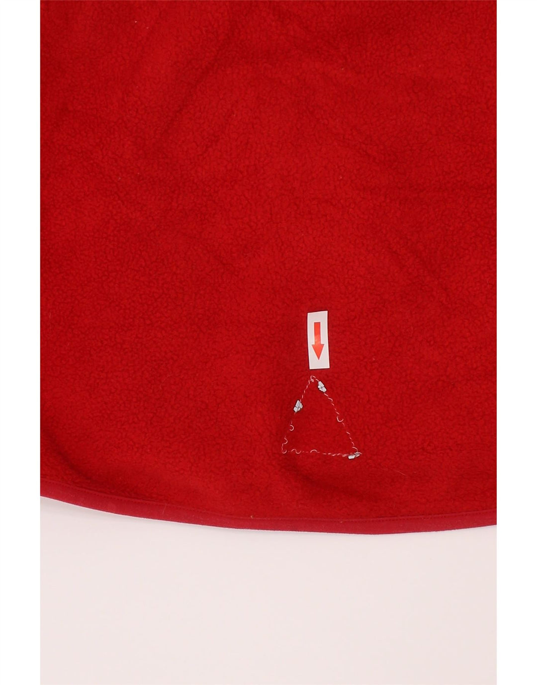 L.L.Bean Jaqueta de lã com capuz para meninos 5-6 anos poliéster vermelho médio