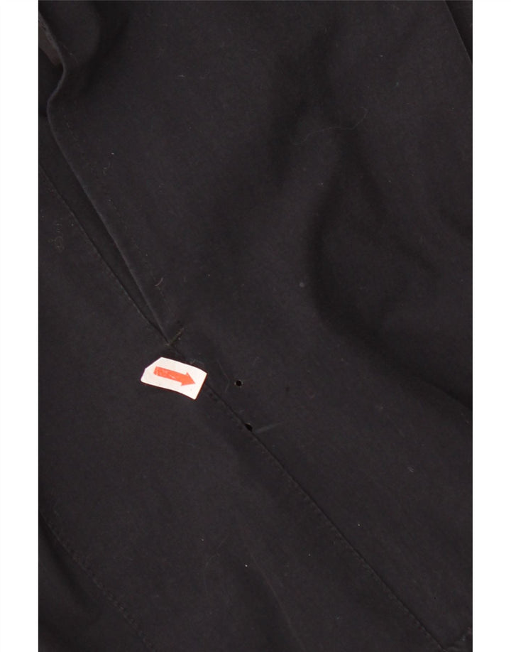 Calça de treino masculina Ellesse Cargo Joggers grande preto nylon