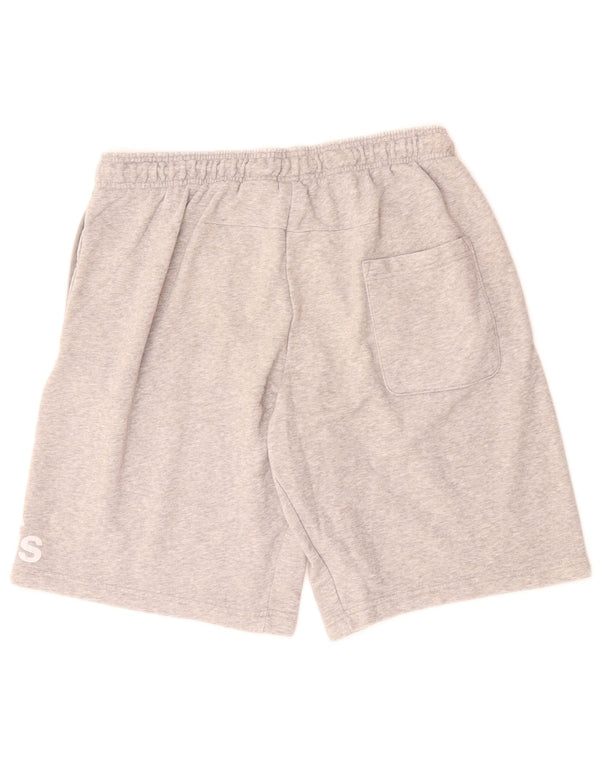 Shorts esportivos gráficos masculinos ADIDAS XL cinza algodão