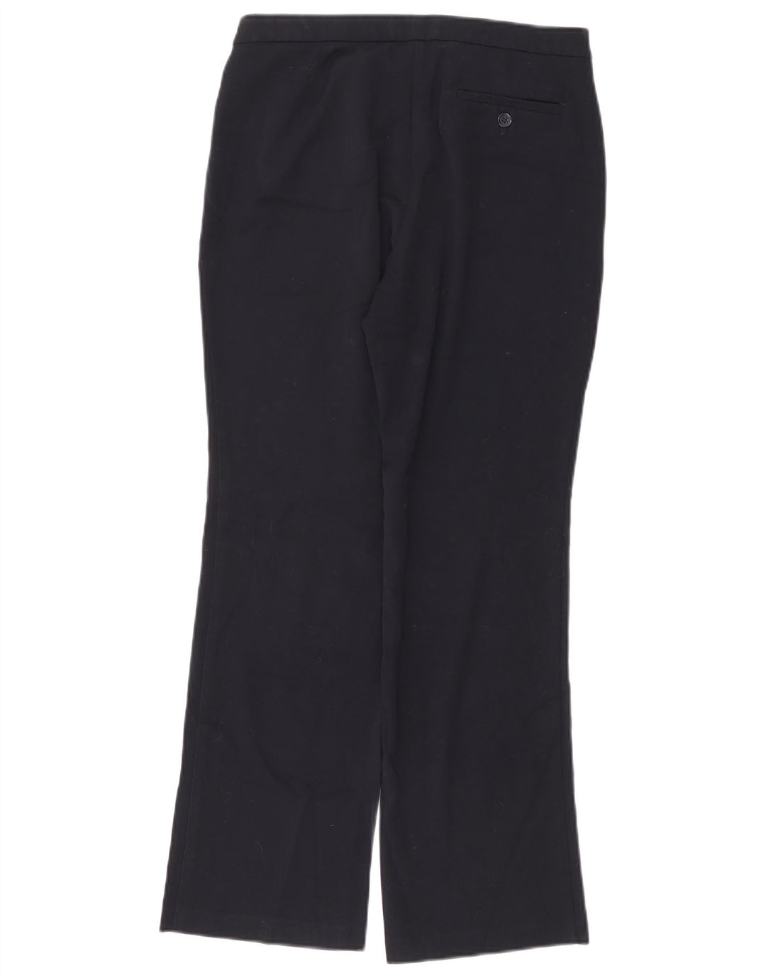 Calça casual feminina Marks & Spencer Reino Unido 12 médio W30 L30 azul marinho