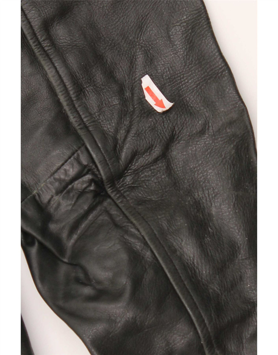 Jaqueta de couro masculina MONTANA UK 44 2XL preta