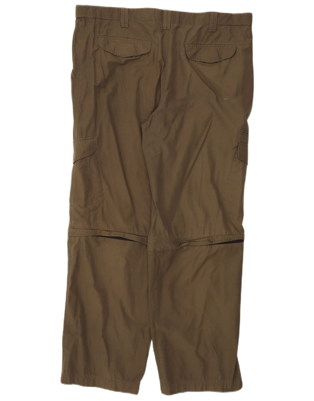 Calça cargo masculina reta MARKS & SPENCER W40 L31 poliamida verde