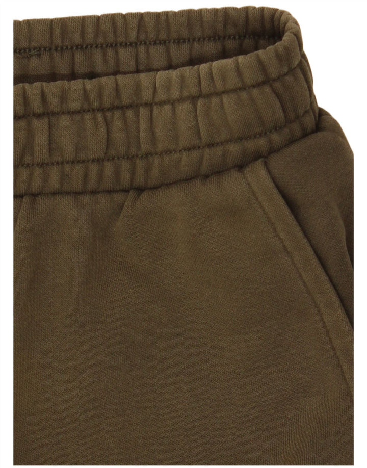 Calça de treino masculina Puma Joggers médio cáqui algodão