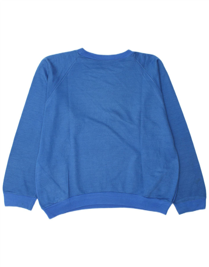 Suéter gráfico masculino Alaska grande azul