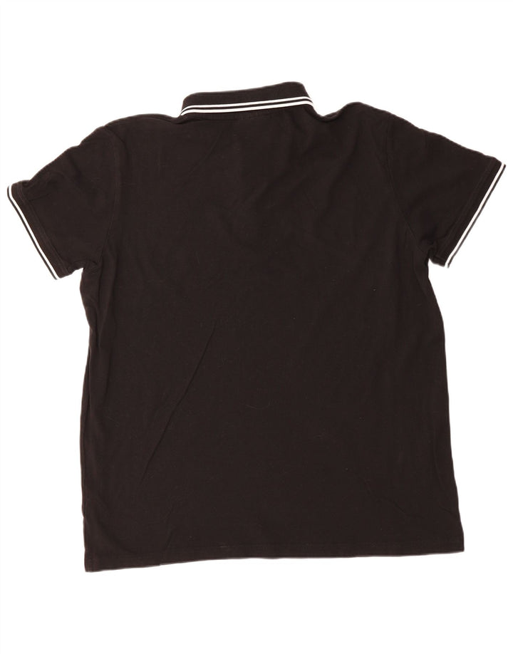 Camisa polo masculina KAPPA 2XL algodão preto