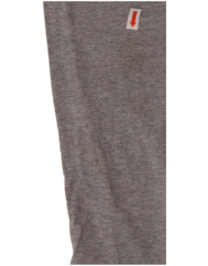 Calça de treino masculina CHAMPION pequena cinza manchada