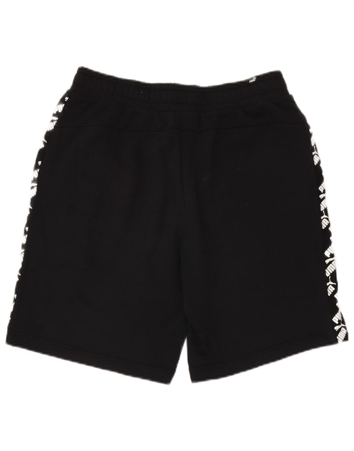 Shorts esportivos gráficos masculinos PUMA médios pretos