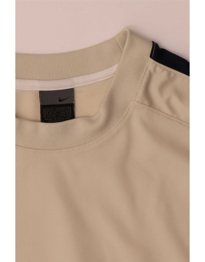 Camiseta masculina Nike Top UK 39/41 Medium Beige Colourblock Poliéster